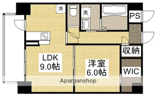 ブライトンコート東山【2階】の間取り