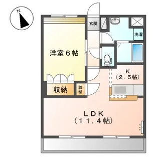 さくら【103号室】の間取り