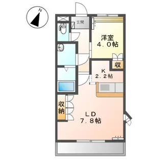 SHANGRIーLA【2階】の間取り