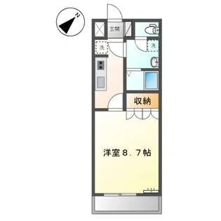 サンコート瀬戸 Ⅱ【1階】の間取り