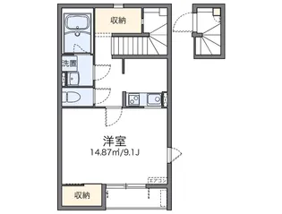 レオネクストドマーニ【201号室】の間取り