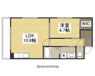 カーサあくら通り【2階】の間取り