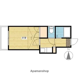 旭本町第2レジデンス【2階】の間取り