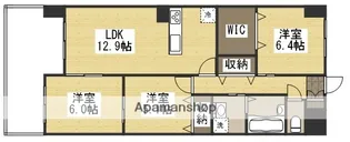ベンビレッジ平田【5階】の間取り