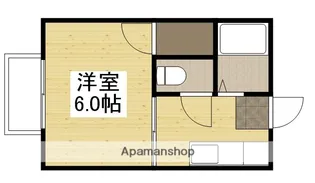 ハイツもみじ【1階】の間取り