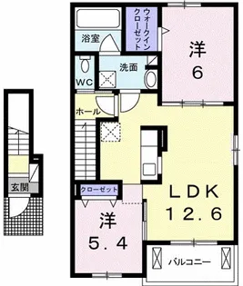 ベラルーナ【2階】の間取り