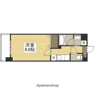 エスト東古松【5階】の間取り