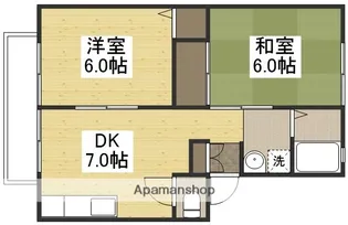 ウインディア湊Ⅱ【2階】の間取り
