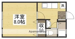 1Kの間取り画像