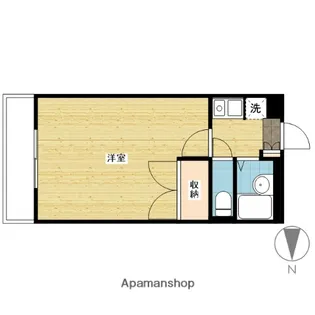 パレスTAKENAMI【2階】の間取り