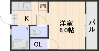 コーポK.Y2【2階】の間取り