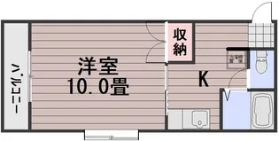 コープエスポワールⅠ棟【4階】の間取り