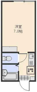 フルール豊成【112号室】の間取り
