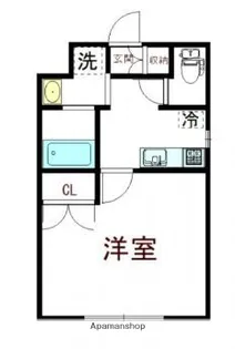 SH.GAKUNAN【1階】の間取り