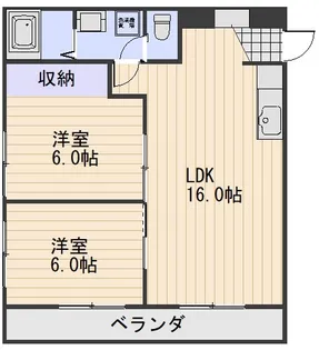 小原マンション【3階】の間取り