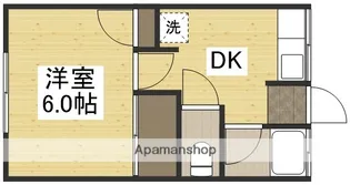多田コーポ第2【203号室】の間取り