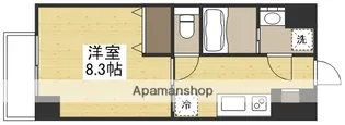 GRANMATE岡山奉還町【10階】の間取り