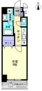 アルファレガロ南中央町【7階】の間取り