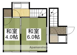 福田住居【1号室】の間取り