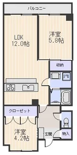 エクセレント旭川【1階】の間取り