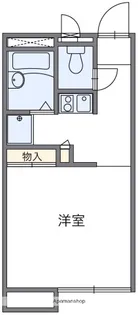 ラルゴ上道【207号室】の間取り