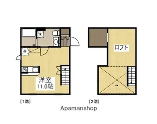 プリマガーデン岡山 壱番館【1階】の間取り