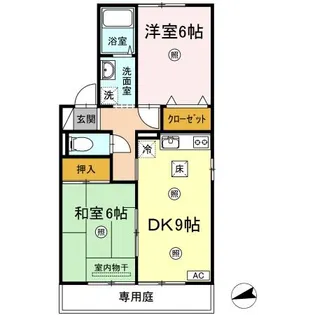 セジュールNORITAKE【1階】の間取り