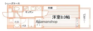 THE MODERN学南町【4階】の間取り