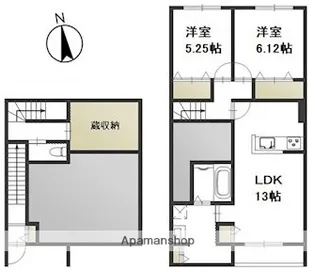 ラ・フレーズ 【2階】の間取り