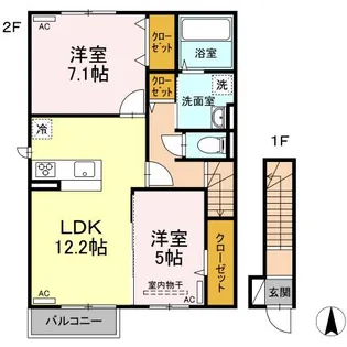 MICHI 【2階】の間取り