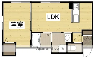 星と青空のクーレ【2階】の間取り
