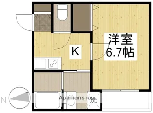 ヴィーナスコート島田本町【3階】の間取り