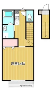 SESIRIA【206号室】の間取り