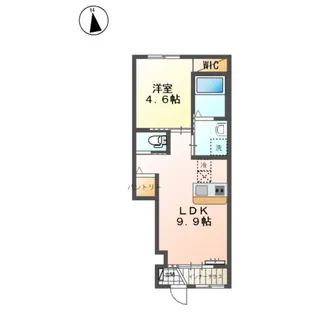 ウィステリアⅦ【1階】の間取り