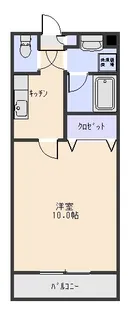 ピアホーム奥田【301号室】の間取り