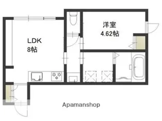 レガーレ原尾島【2階】の間取り
