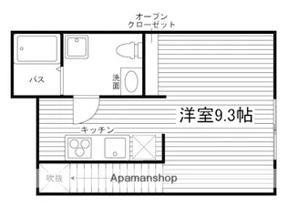 LUIS GARDEN津島東【2階】の間取り
