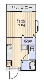 ディアスUⅠ【1階】の間取り