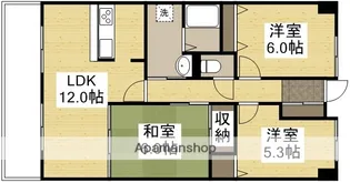 アルファステイツ西市ツインズⅡ【9階】の間取り