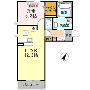 Dear Court T・K【2階】の間取り