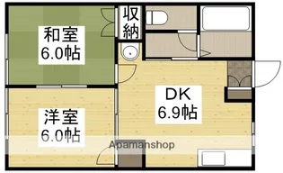 ニューシティ95【1階】の間取り