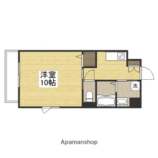 柳町Aマンション【8階】の間取り