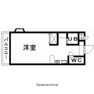 ロイヤルヴィラ下伊福【2階】の間取り