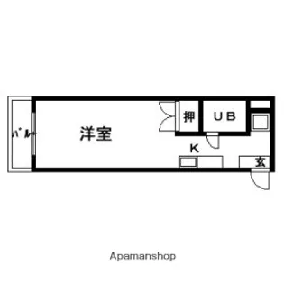 ノーブルハイツ清心町【301号室】の間取り