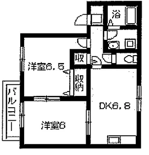 メゾン ド ルミエール【1階】の間取り