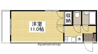 ベンハウス大元【4階】の間取り