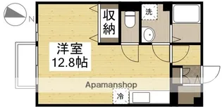 ワンズ B棟【2階】の間取り