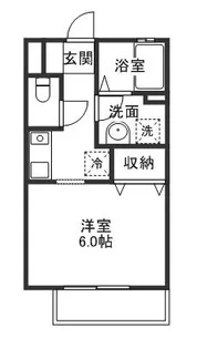 パティオ翼【1階】の間取り