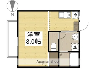 カーザ・ヴェルデ【2階】の間取り