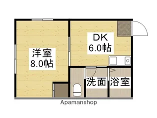 第二丸本ビル【4階】の間取り